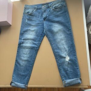 Boyfriend jeans, size 12